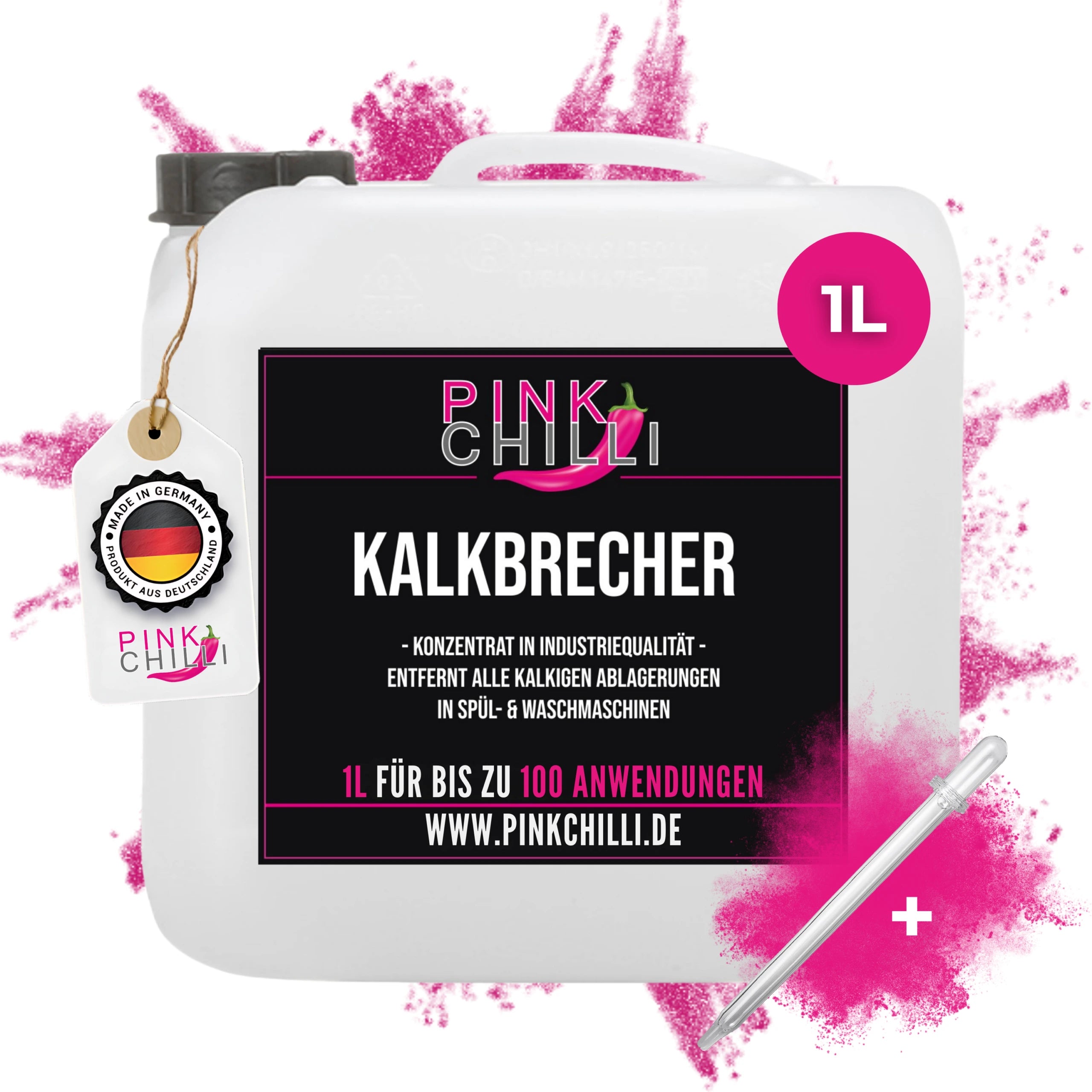 Hochwirksamer Entkalker für Wasch- & Spülmaschinen  | Entfernt Kalkablagerungen image 0